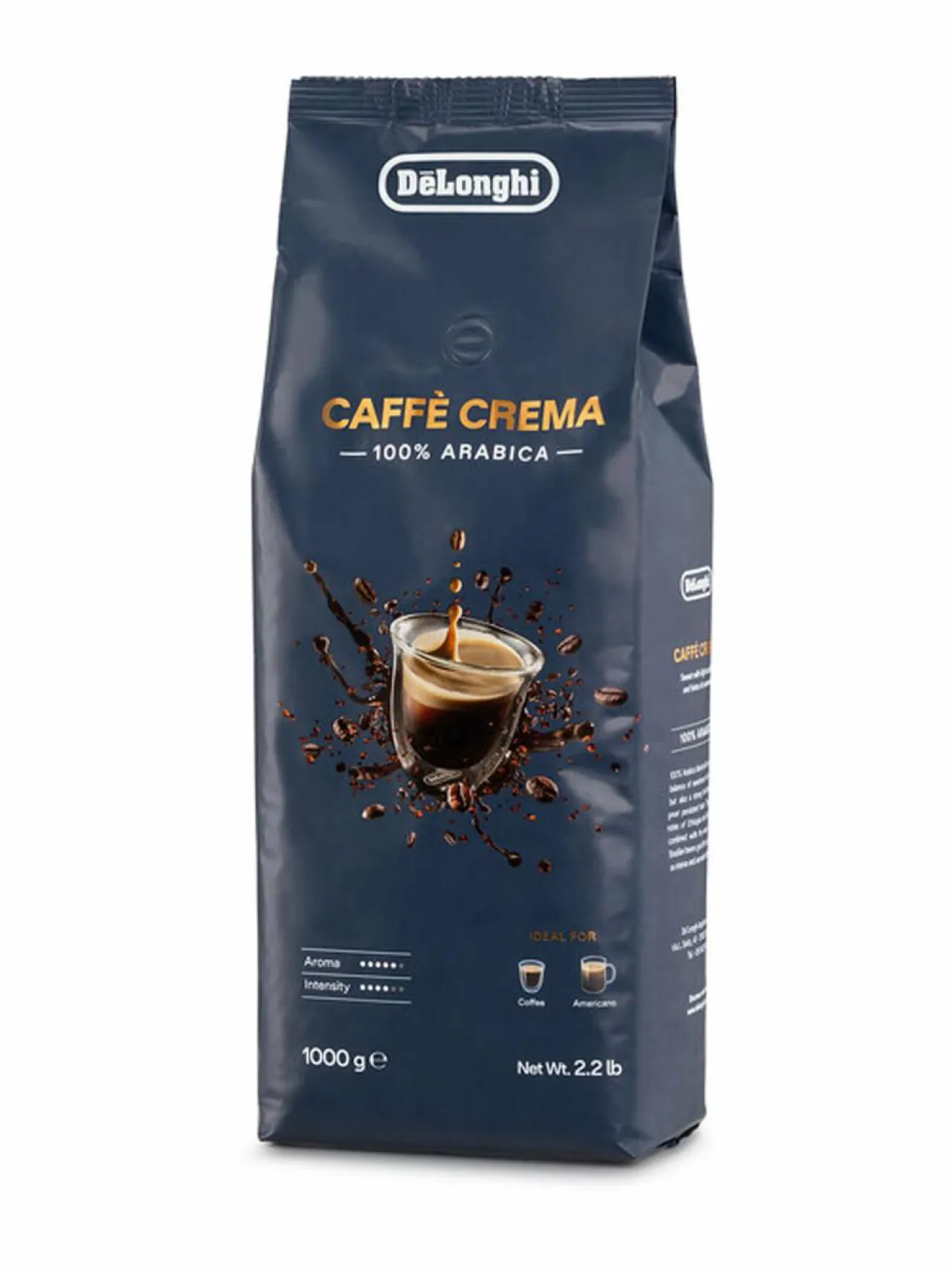 Kahvin- & Vedenkeittimet|Delonghi Caffè Crema -kahvipavut 1 kg BLUE