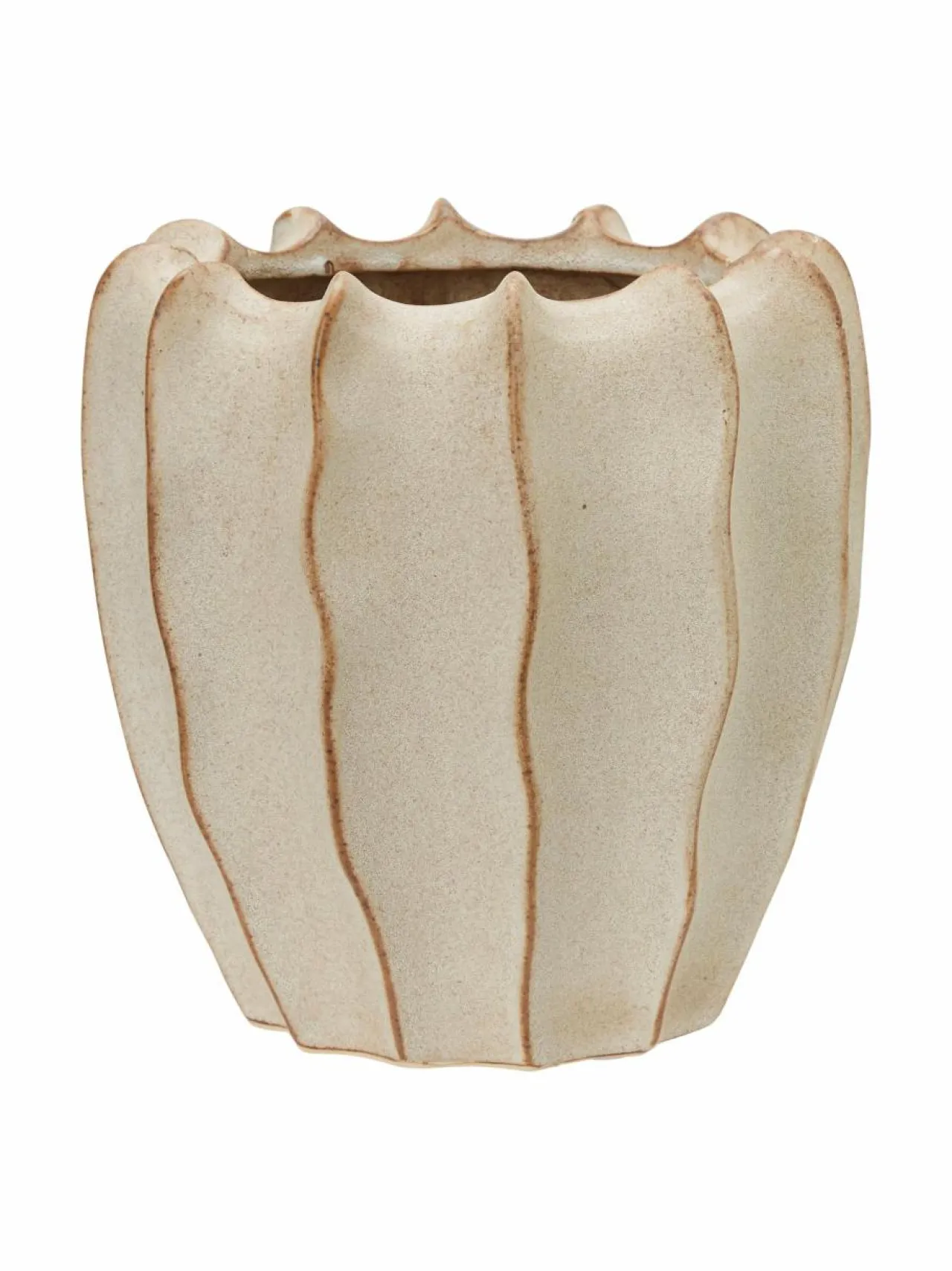 Ruukut & Istutusastiat|Wikholm Form Calista-ruukku 18 x 18 cm BEIGE MELANGE
