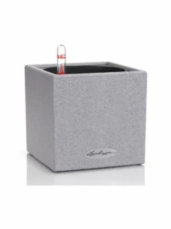 Ruukut & Istutusastiat|Lechuza Canto Stone Altakasteluruukku 40x40cm, korkeus 40cm + rullalevy HARMAA