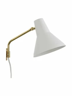 Seinävalaisimet|Innolux Carin-seinävalaisin WHITE/BRASS