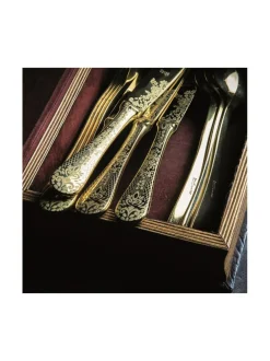 Aterimet & Tarjoiluvälineet|Mepra Casablanca Oro aterinsetti 24 osaa