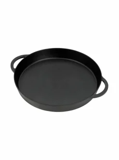 Grillit & Grillitarvikkeet|Big Green Egg Cast Iron Skillet Large -valurautapannu BLACK