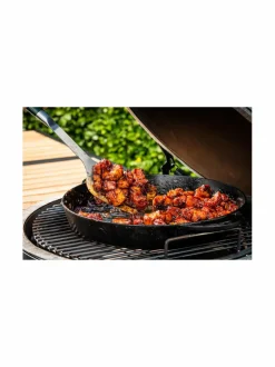 Grillit & Grillitarvikkeet|Big Green Egg Cast Iron Skillet Large -valurautapannu BLACK