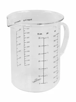 Leivonta|Birkmann Cause We Care - lasinen mittakannu 1000 ml TRANSPARENT