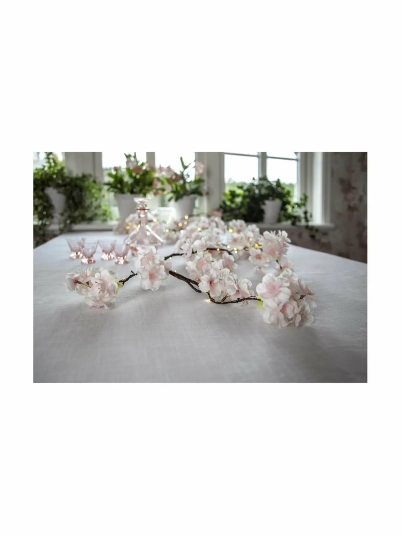 Muut Joulukoristeet|Koriste-Esineet|Star Trading Cherryflower- paristokäyttöinen valoköynnös 180 x 6 x 6 cm ROOSA