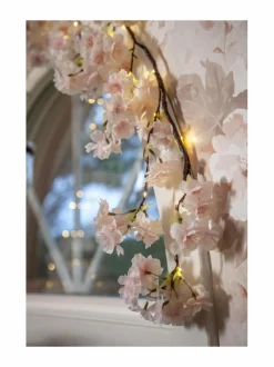 Muut Joulukoristeet|Koriste-Esineet|Star Trading Cherryflower- paristokäyttöinen valoköynnös 180 x 6 x 6 cm ROOSA