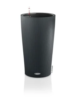 Ruukut & Istutusastiat|Lechuza Cilindro loft Altakasteluruukku 2x ruukku setti 32cm, korkeus 56cm TUMMAHARMAA