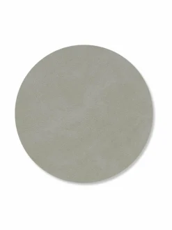 Keittiö- & Kattaustekstiilit|Lind DNA Circle Nupo -lasinalunen nahasta