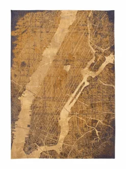 Matot|Louis de Poortere Cities New York -matto 109315 GATSBY GOLD