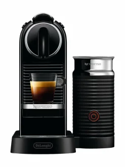Kahvin- & Vedenkeittimet|Nespresso CitiZ & Milk -kahvikone BLACK