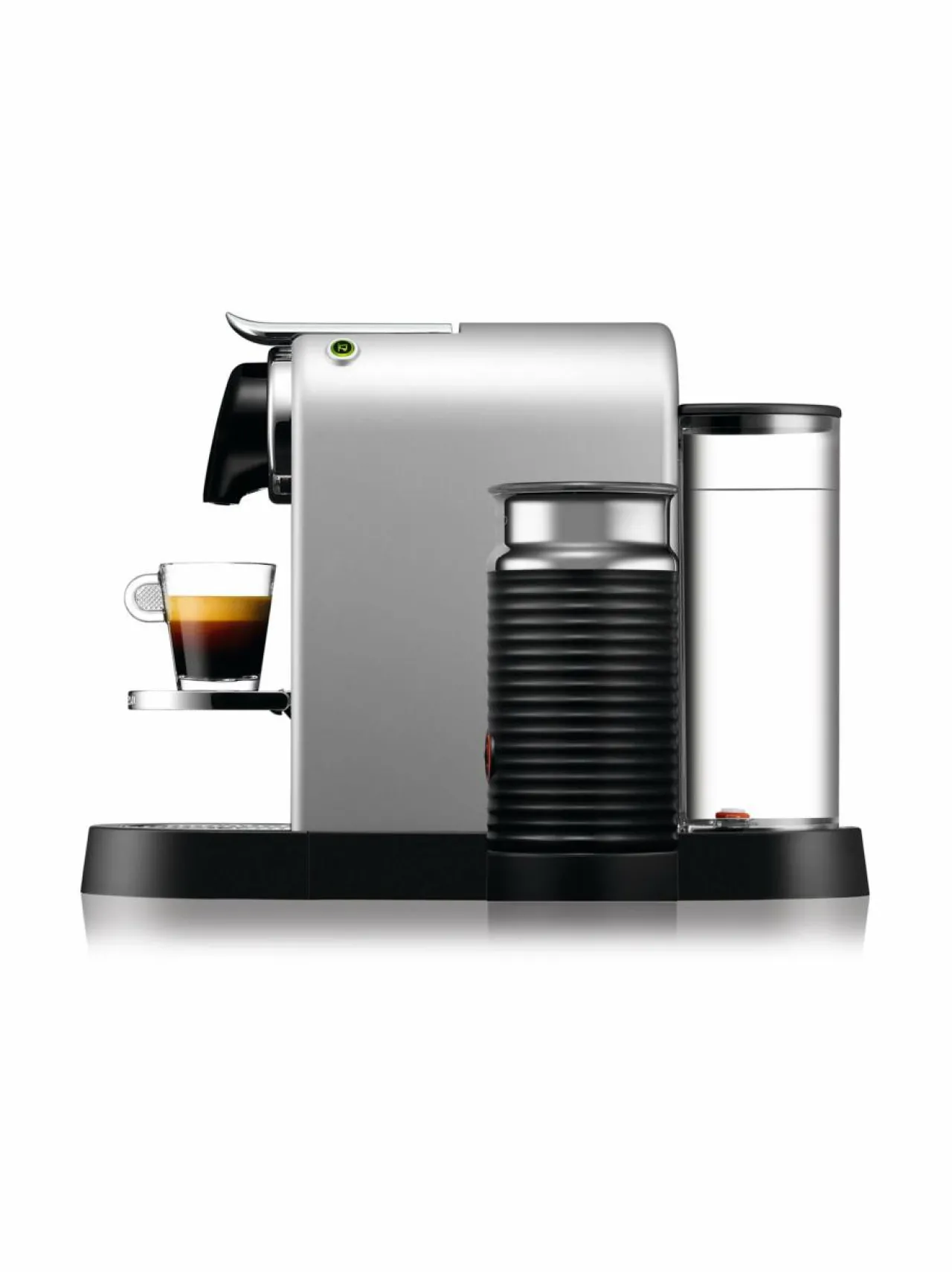 Kahvin- & Vedenkeittimet|Nespresso Citiz & Milk -kapselikahvinkeitin SILVER