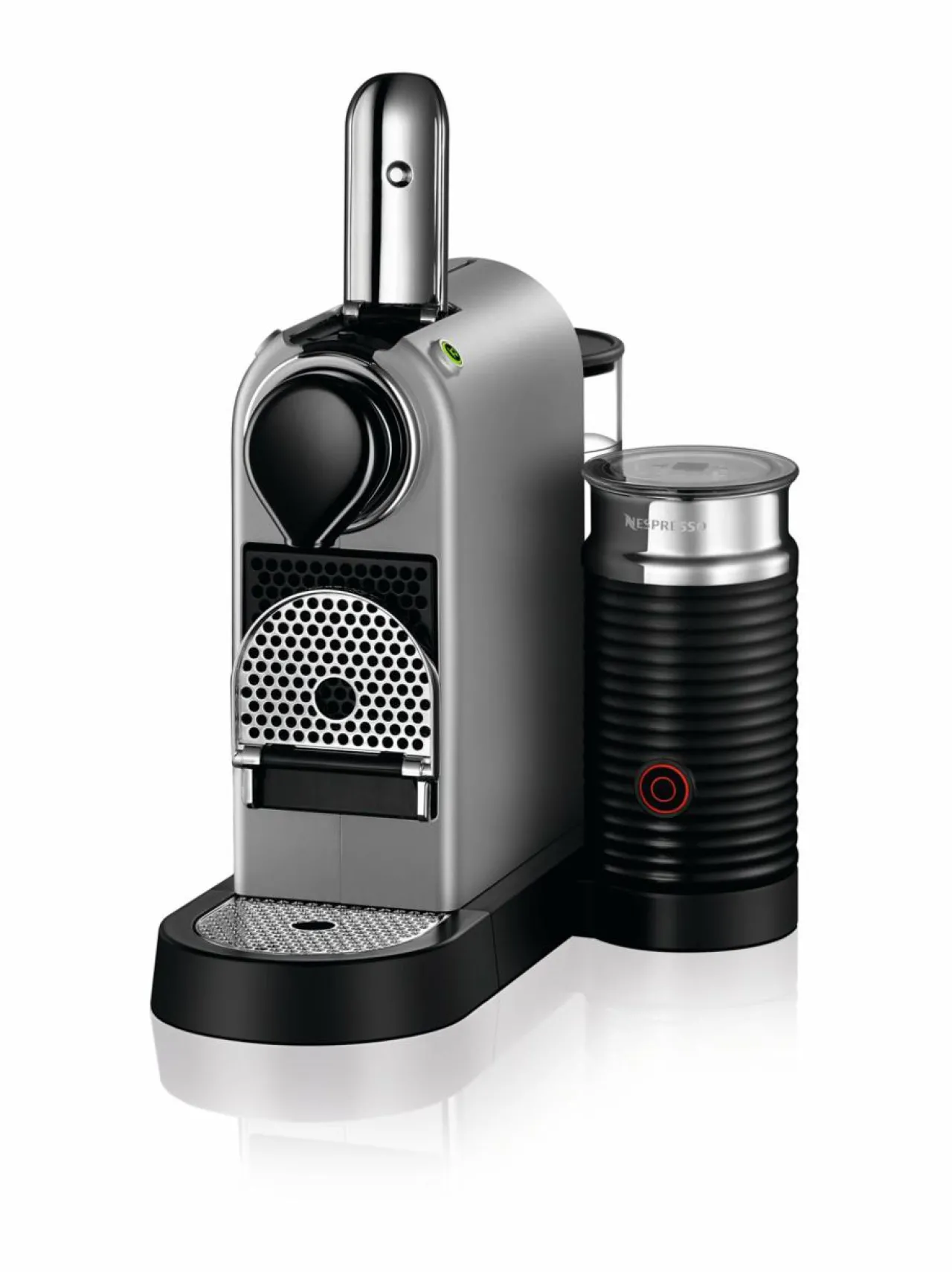 Kahvin- & Vedenkeittimet|Nespresso Citiz & Milk -kapselikahvinkeitin SILVER