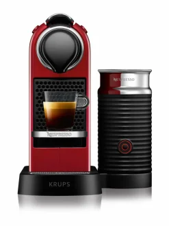 Kahvin- & Vedenkeittimet|Nespresso Citiz & Milk -kapselikahvinkeitin RED