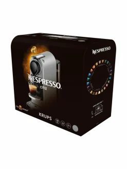 Kahvin- & Vedenkeittimet|Nespresso Citiz -kapselikahvinkeitin By Krups SILVER