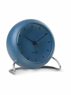 Peilit, Kellot & Kehykset|Arne Jacobsen City Hall -pöytäkello 11 cm STONE BLUE