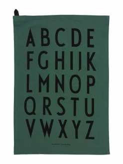Keittiö- & Kattaustekstiilit|Design Letters Classic Tea Towel -pyyhe BLACK
