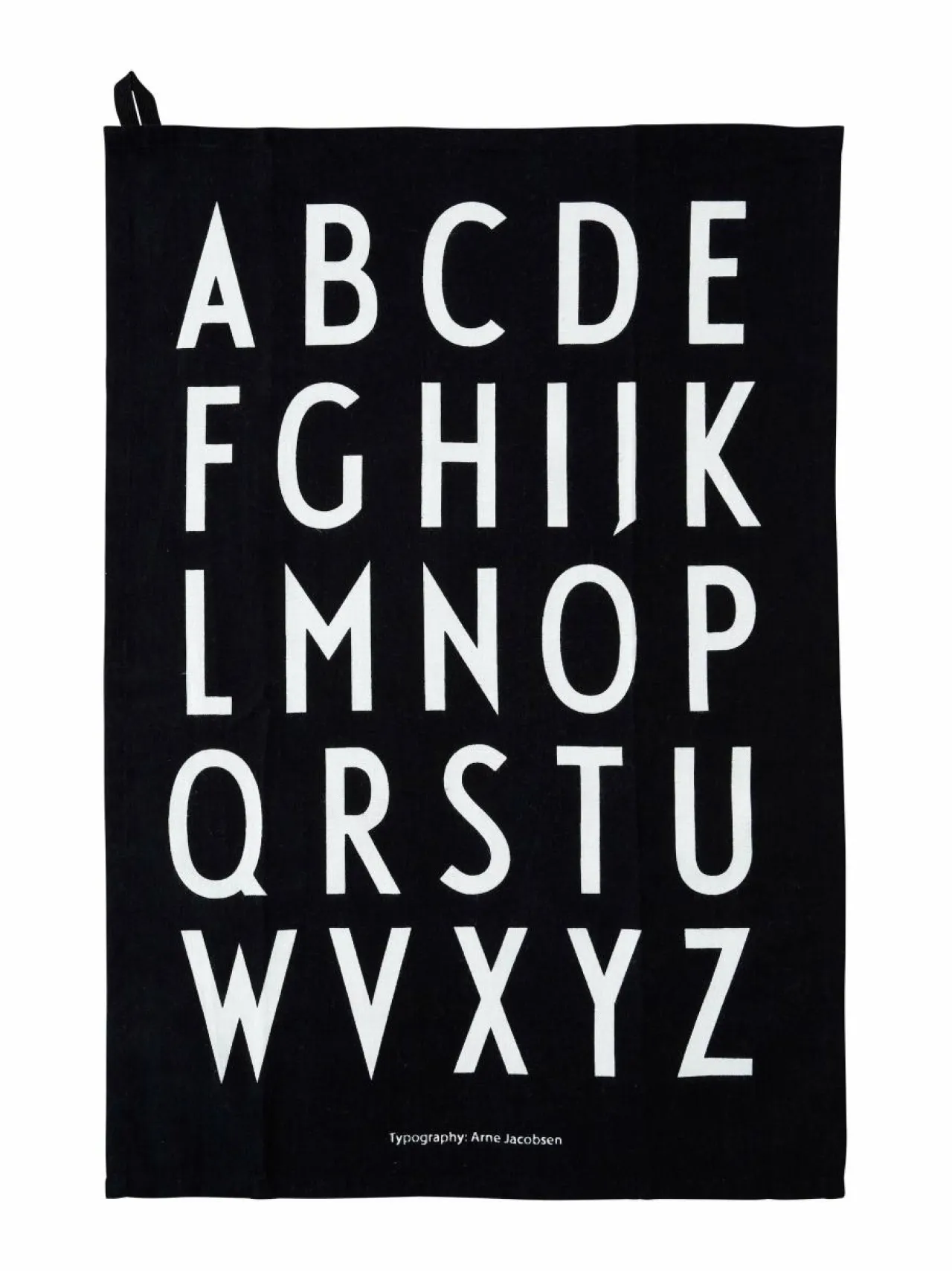 Keittiö- & Kattaustekstiilit|Design Letters Classic-keittiöpyyhe 40 x 60 cm, 2 kpl BLACK/WHITE