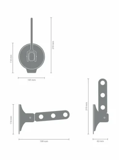 Pyykkihuolto|Brabantia Clothes Hook - imukuppikoukku GREY