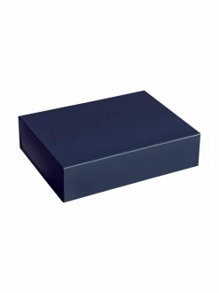 Säilytys|HAY Colour Storage S -laatikko 33 x 25,5 cm MIDNIGHT BLUE