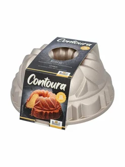 Leivonta|Birkmann Contoura Crown Cake Tin -kakkuvuoka GOLD