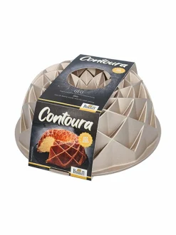 Leivonta|Birkmann Contoura Geo -kakkuvuoka 24 cm GOLD