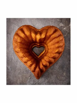 Leivonta|Birkmann Contoura Heart Cake Tin -kakkuvuoka GOLD