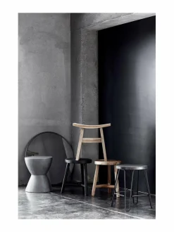 Peilit, Kellot & Kehykset|Muubs Copenhagen S -peili ø 80 cm BLACK