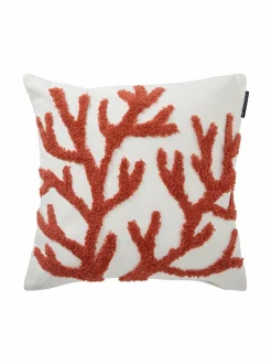 Sisustustyynyt|Lexington Coral-tyynynpäällinen 50 x 50 cm WHITE/CORAL