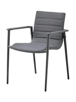 Puutarhakalusteet & Pehmusteet|Cane-Line Core-tuoli HARMAA