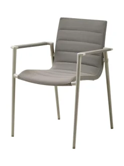 Puutarhakalusteet & Pehmusteet|Cane-Line Core-tuoli TAUPE