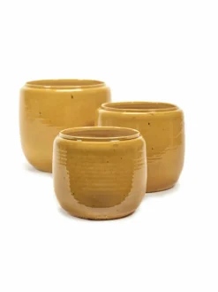 Ruukut & Istutusastiat|Serax Costa L -ruukku, 25 x 25 x 26 cm HONEY