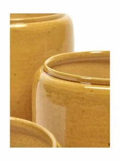 Ruukut & Istutusastiat|Serax Costa L -ruukku, 25 x 25 x 26 cm HONEY