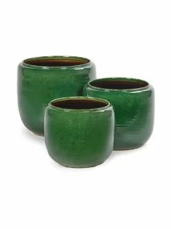 Ruukut & Istutusastiat|Serax Costa L -keramiikkaruukku GREEN