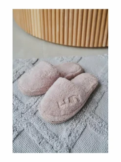 Kylpyhuonetekstiilit|LUIN LIVING Cosy-tohvelit DUSTY ROSE