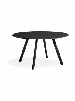 Pöydät|HAY CPH25- pyöreä pöytä MUSTA