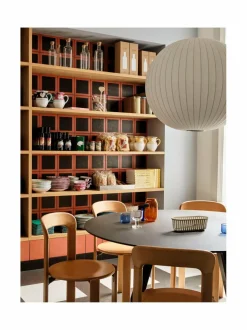 Pöydät|HAY CPH25- pyöreä pöytä MUSTA