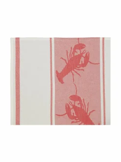 Keittiö- & Kattaustekstiilit|Casa Stockmann Crab -rapukauluri WHITE/RED