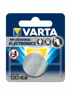 Lamput|Varta CR2450-paristo HARMAA