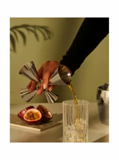 Baari- & Viinitarvikkeet|Alessi Cuadri Combo -baarimitta SILVER