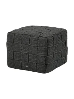 Puutarhakalusteet & Pehmusteet|Cane-Line Cube -rahi 48 x 48 x 39 cm TUMMA HARMAA