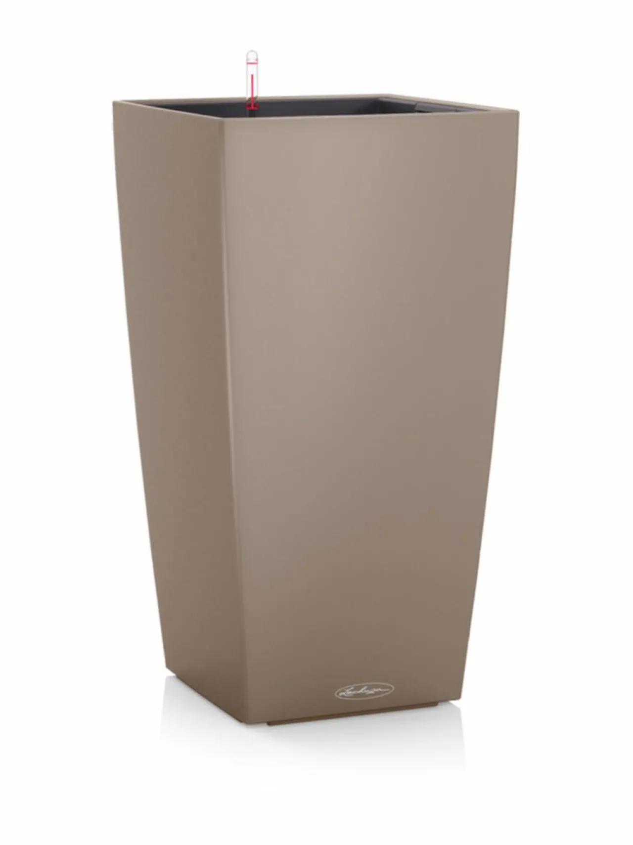 Ruukut & Istutusastiat|Lechuza CUBICO Color 30 matta Hiekka Altakasteluruukku ∅30x30 korkeus 56 cm HIEKKA MATTAPINTA