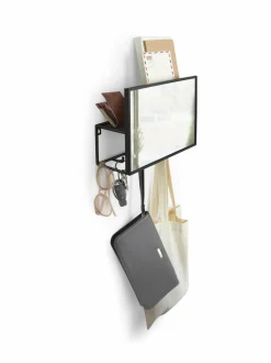 Säilytys|Umbra Cubiko Organizer -peilihylly BLACK
