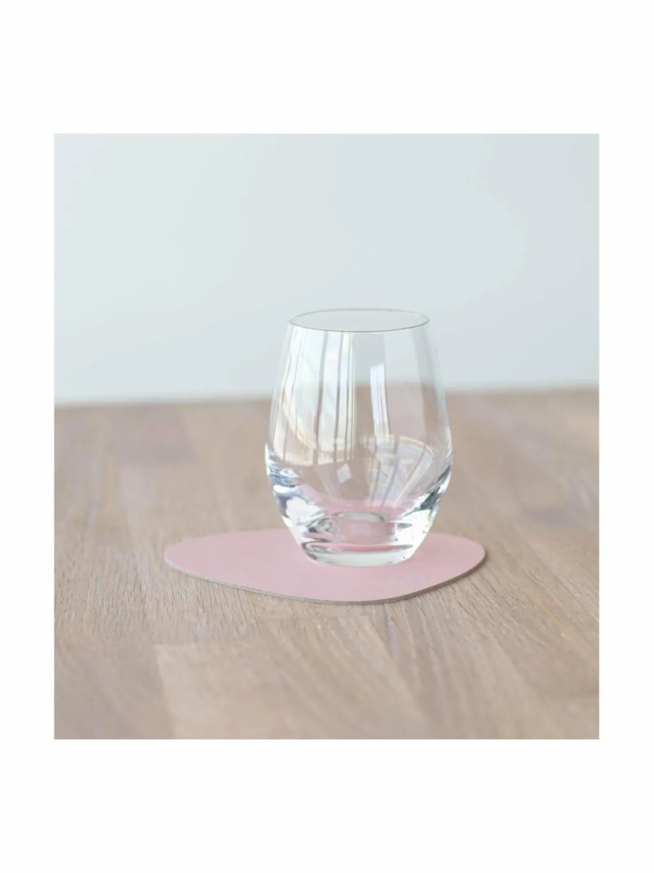 Keittiö- & Kattaustekstiilit|Lind DNA Curve Nupo -lasinalunen nahasta ROSE