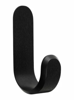 Naulakot & Koukut|Normann Copenhagen Curve-koukku MUSTA