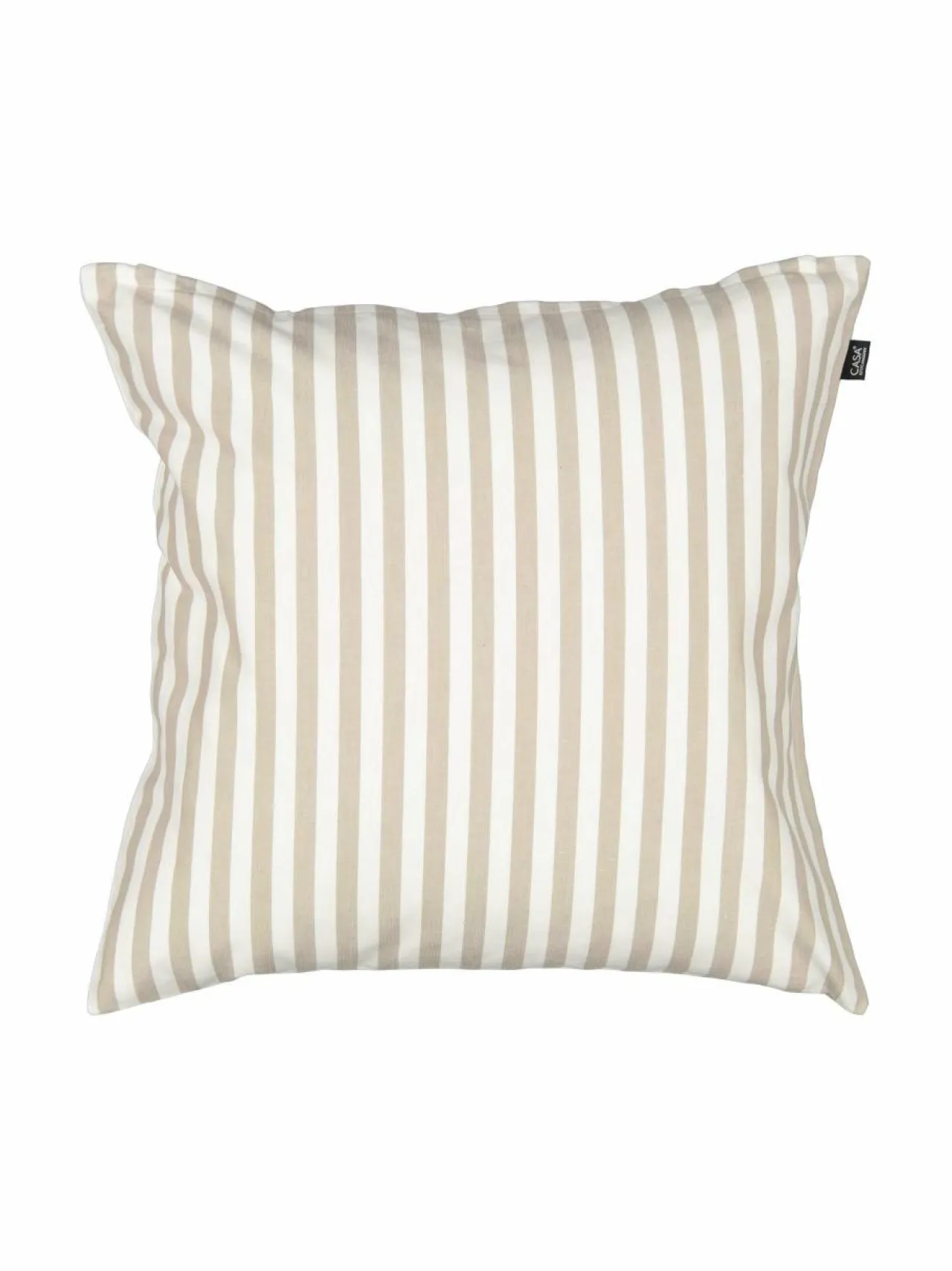 Sisustustyynyt|Casa Stockmann Daily-tyynynpäällinen 50 x 50 cm SANDSTONE/SOFT WHITE STRIPED