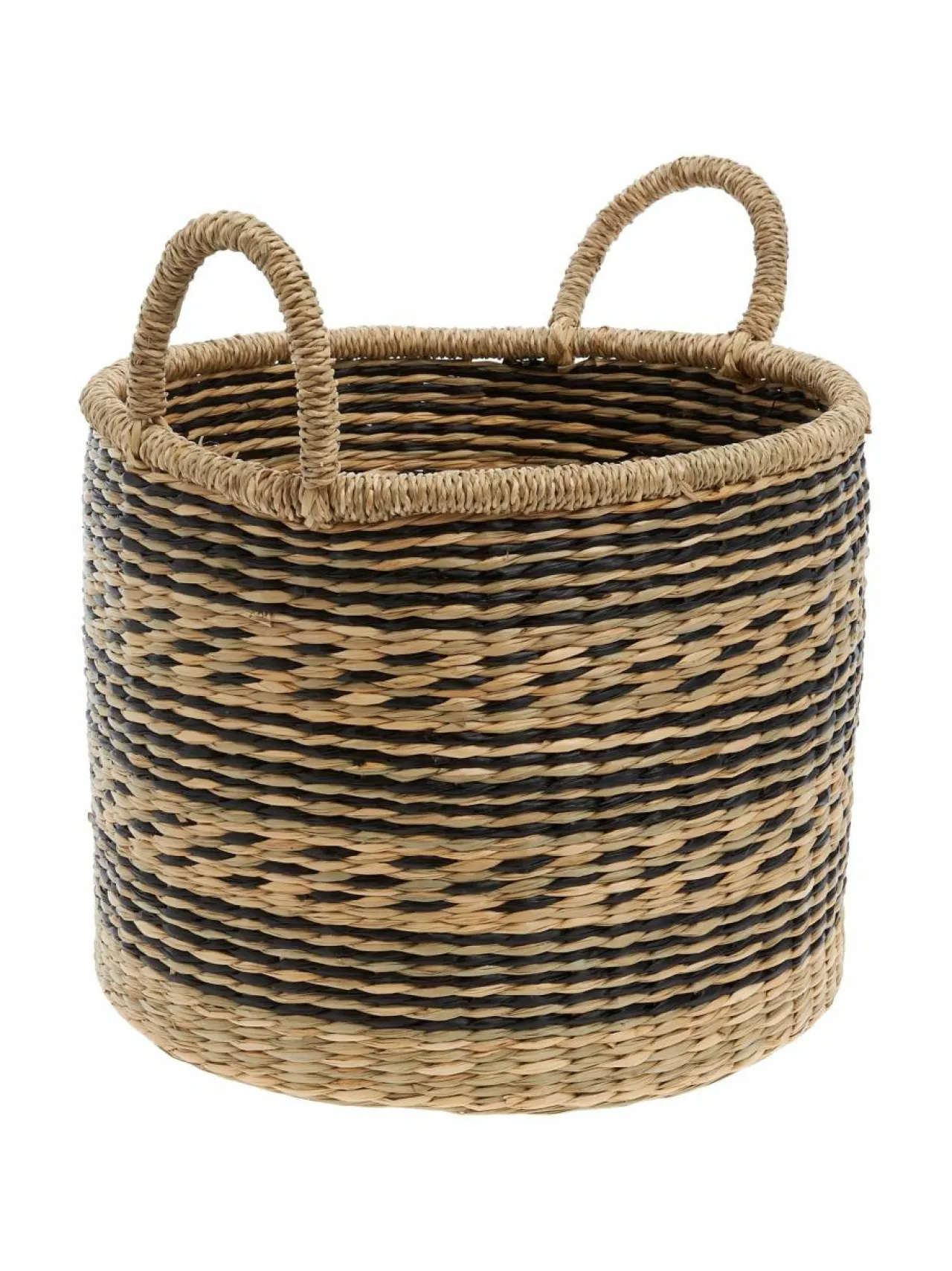 Säilytys|Casa Stockmann Day M -kori NATURAL/BLACK