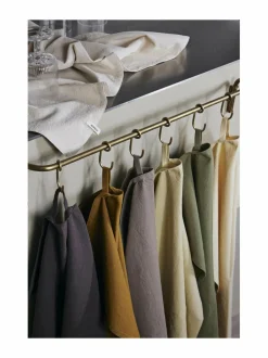 Keittiö- & Kattaustekstiilit|Ferm Living Day Tea -luomupuuvillapyyhkeet 7 kpl CALM