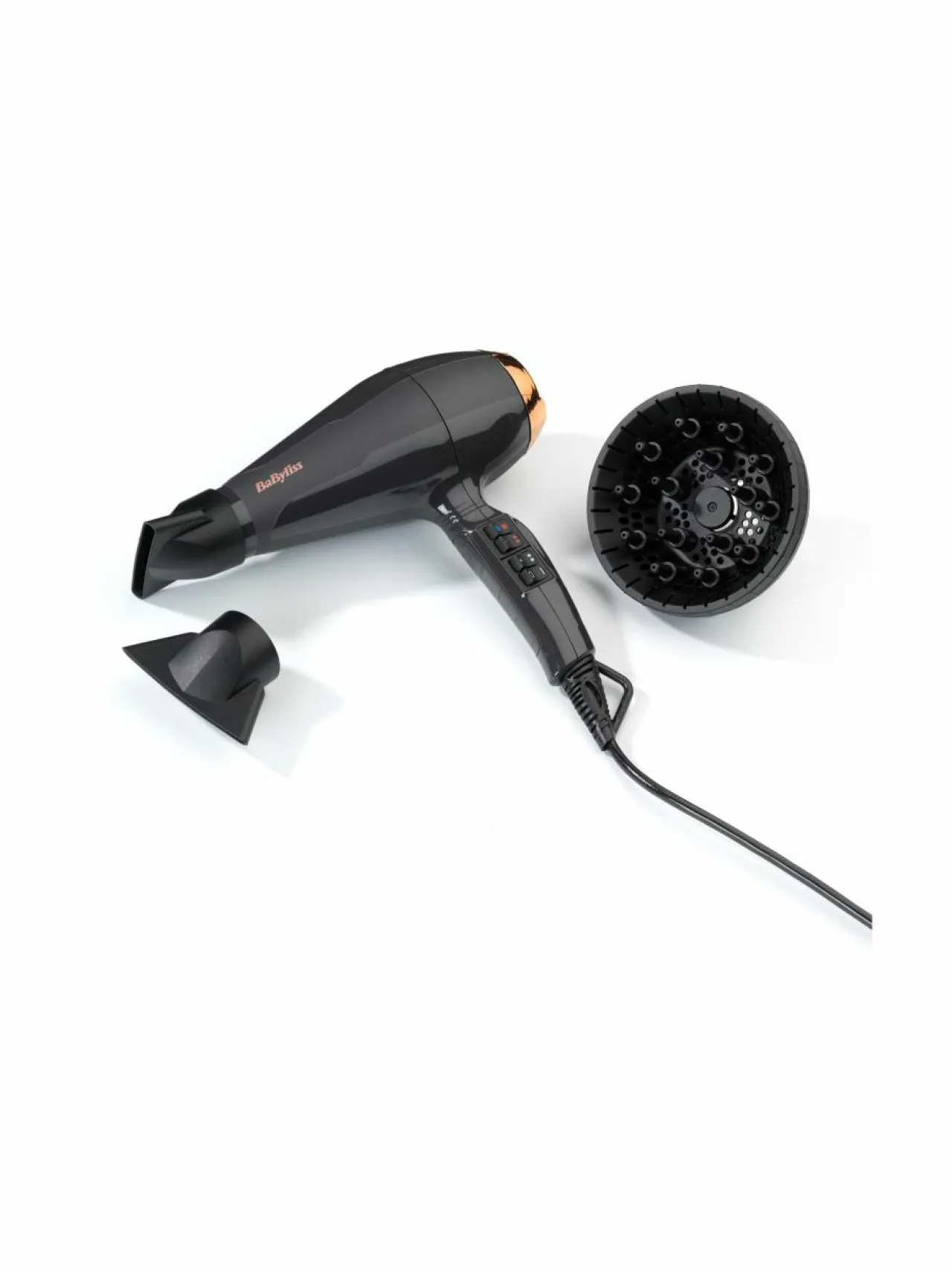 Hiustenhoito|Babyliss 6719DE Air Pro 2200 -hiustenkuivaaja BLACK