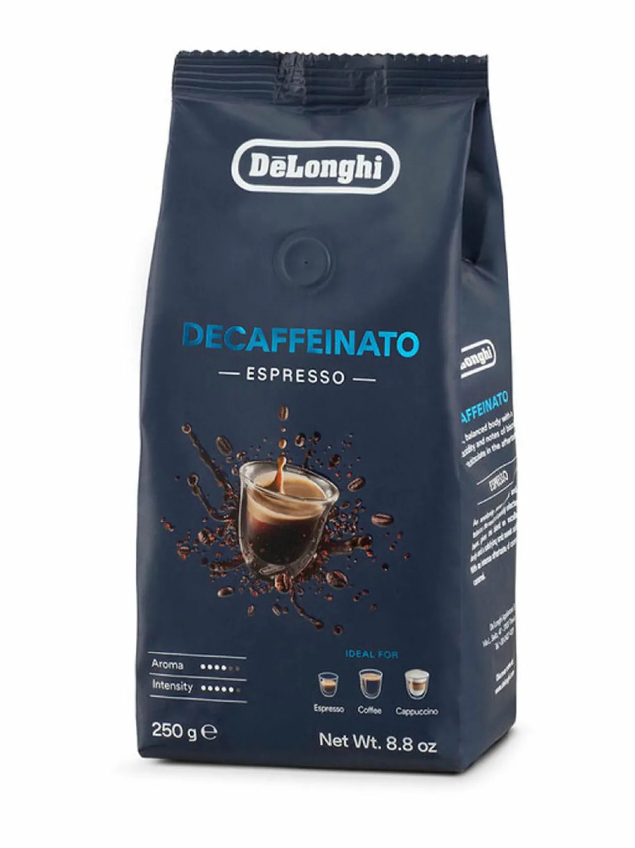 Kahvin- & Vedenkeittimet|Delonghi Decaffeinato-kahvipavut 250 g BLUE