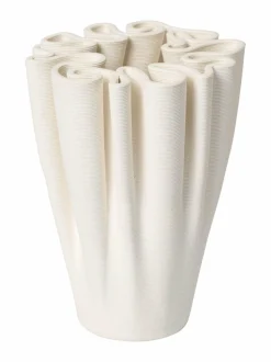 Koriste-Esineet|Ferm Living Dedali-maljakko OFF-WHITE